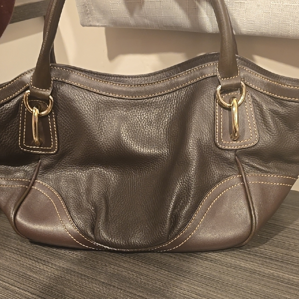 Balenciaga/kumkang Korea Collab Brown Leather Handbag - Picture 4 of 10